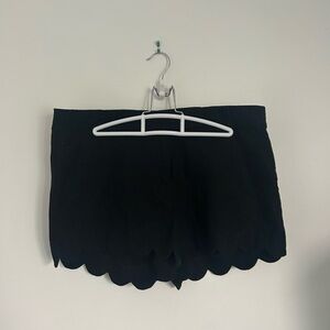 J. Crew Black High Waist Shorts